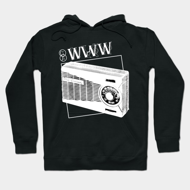 WWW dj Hoodie by Everything Goods